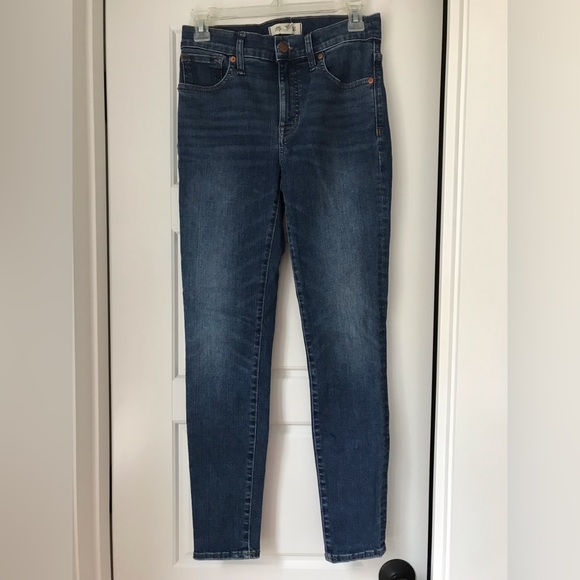 Madewell 9” Mid-rise Skinny Jeans - Picture 2 of 7